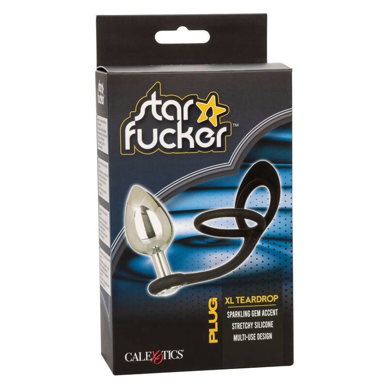 Calexotics Star Fucker Xl Teardrop Plug | Niks.fi verkkokauppa