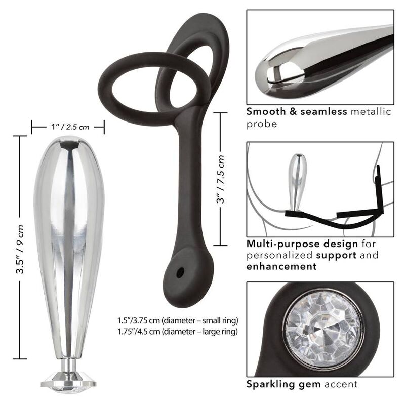 Calexotics Star Fucker Glider Plug | Niks.fi verkkokauppa