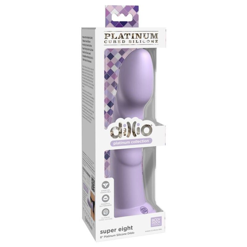 Dillio Super Eight 20,32 Cm Violet | Niks.fi verkkokauppa