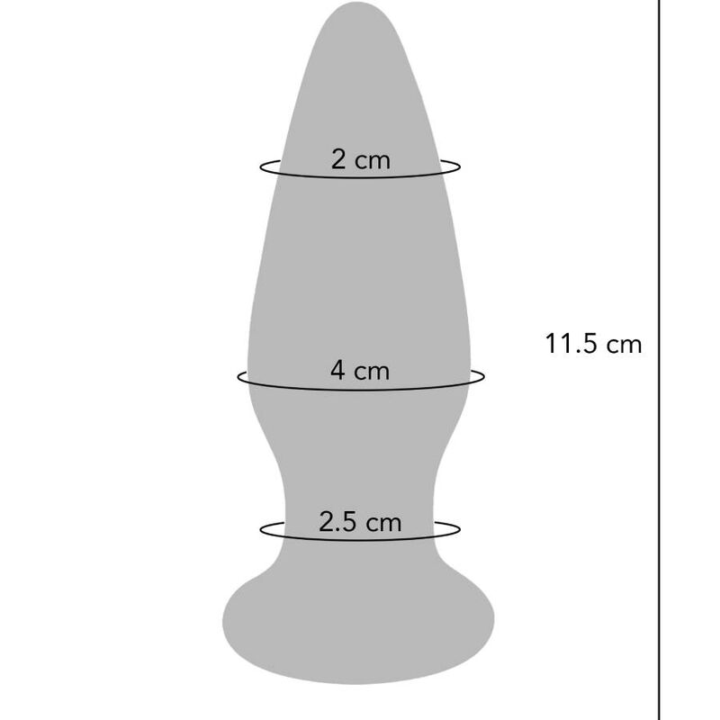 Toyjoy The Shining Vibrating Glas Buttplug | Niks.fi verkkokauppa