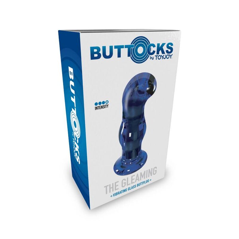 Toyjoy The Gleaming Vibrating Glas Buttplug | Niks.fi verkkokauppa