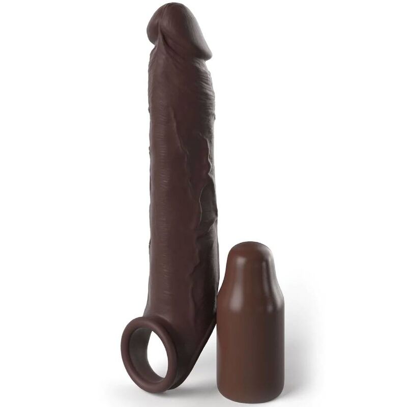 Fantasy X Tensions Pipedreams Extension W Strap 17,78 Cm Brown | Niks.fi verkkokauppa