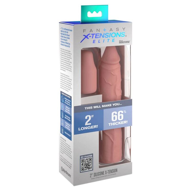 Fantasy X- Tensions Pipedreams Sleeve 20,32 Cm + 5,00 Cm Inch Plug Skin | Niks.fi verkkokauppa