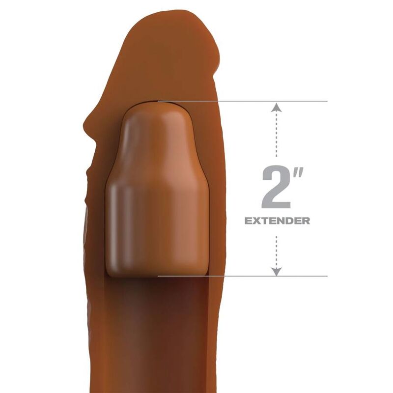 Fantasy X- Tensions Pipedreams Sleeve 20,32 Cm + 5,00 Cm Inch Plug Caramel | Niks.fi verkkokauppa