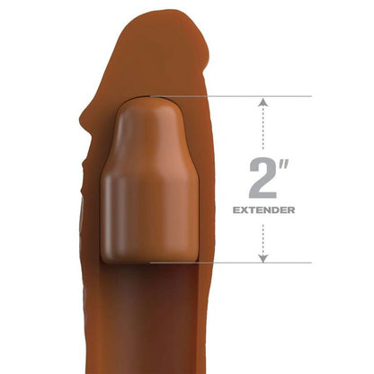 Fantasy X- Tensions Pipedreams Sleeve 20,32 Cm + 5,00 Cm Inch Plug Caramel | Niks.fi verkkokauppa