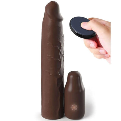 Fantasy X Tensions Pipedreams Sleeve 22,86 Cm + 7,62 Cm Plug Remote Brown | Niks.fi verkkokauppa