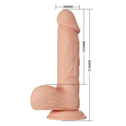 Baile Beautiful Encounter Bahamut Flexible Realistic Dildo 21.8 Cm Natural | Niks.fi verkkokauppa