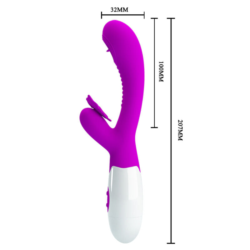 Pretty Love Moth Licking & Vibrating Lilac | Niks.fi verkkokauppa