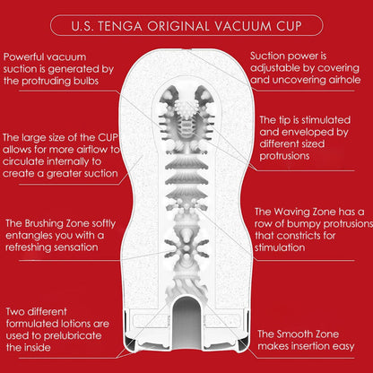 Tenga Us Original Vacuum Cup Masturbator | Niks.fi verkkokauppa