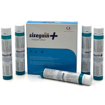 500 Cosmetics -Sizegain Plus Instant Shot Male Energizer 5 Units | Niks.fi verkkokauppa