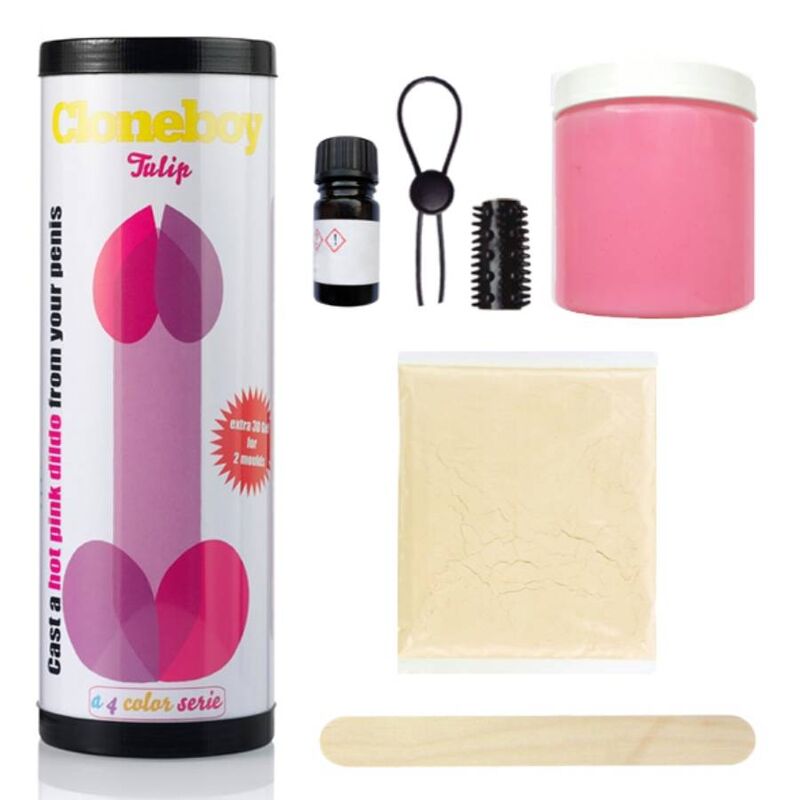 Cloneboy Dildo Tulip Intense Pink | Niks.fi verkkokauppa