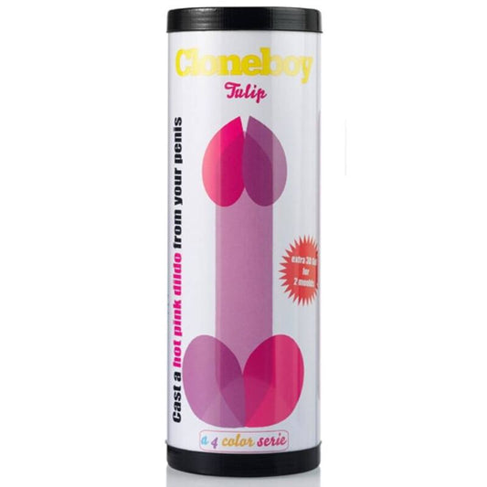 Cloneboy Dildo Tulip Intense Pink | Niks.fi verkkokauppa
