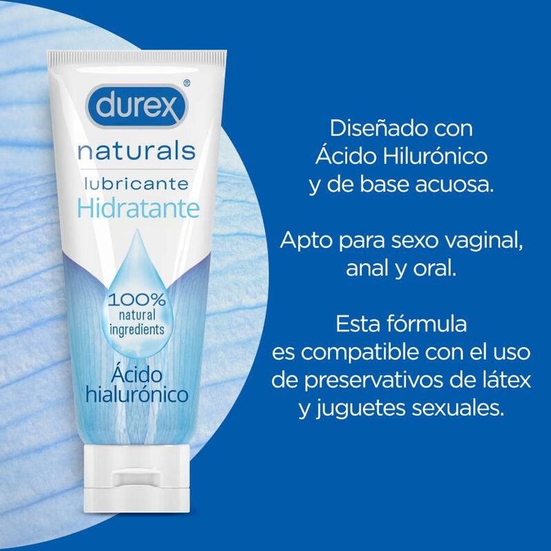 Durex Naturals Moisturizing Lube 100 Ml | Niks.fi verkkokauppa