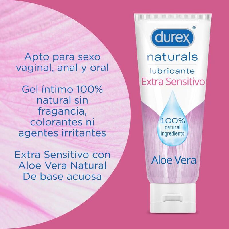 Durex Naturals Extra Sensitive Lubricant 100 Ml | Niks.fi verkkokauppa