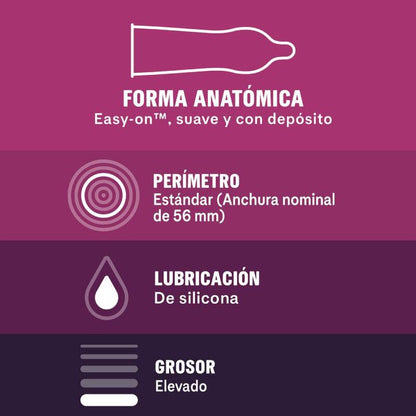Durex Condoms Latex Free 12 Units | Niks.fi verkkokauppa
