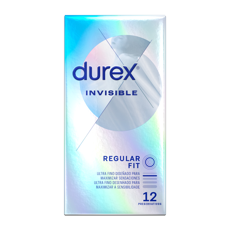 Durex Invisible Extra Thin 12 Units | Niks.fi verkkokauppa