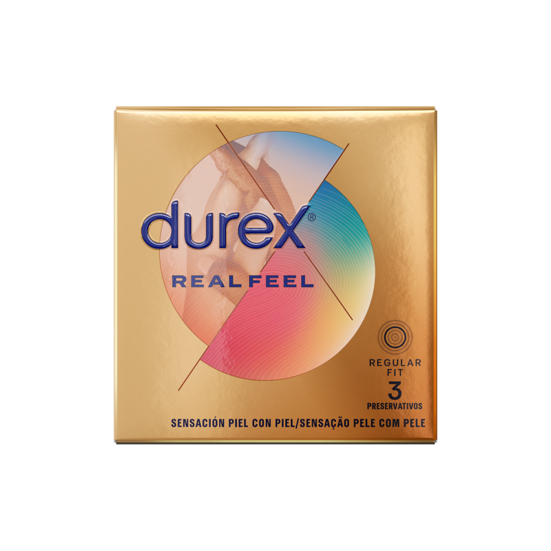 Durex Real Feel Condoms 3 Units | Niks.fi verkkokauppa