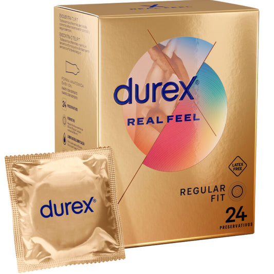 Durex Real Feel 24 Uds | Niks.fi verkkokauppa