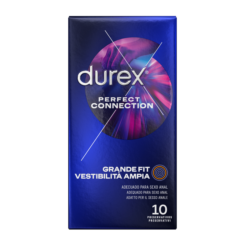 Durex Perfect Connection Silicone Extra Lubrification 10 Units | Niks.fi verkkokauppa