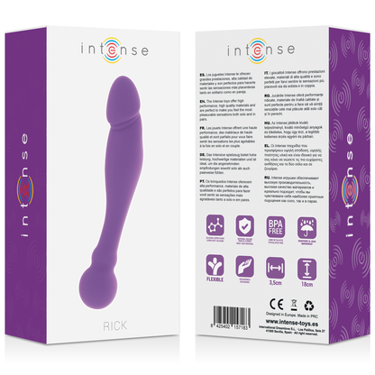 Intense Silicone Rick Dual Lilac | Niks.fi verkkokauppa