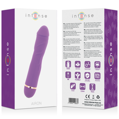 Intense Airon 20 Speeds Silicone Lilac | Niks.fi verkkokauppa