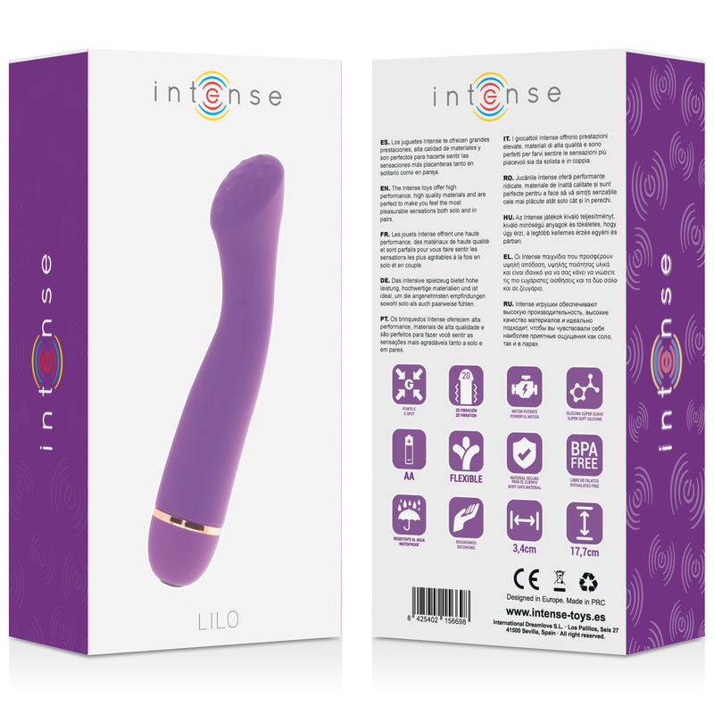 Intense Lilo 20 Speeds Silicone Lilac | Niks.fi verkkokauppa