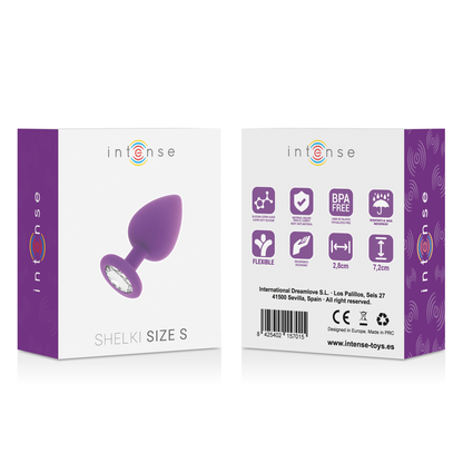 Intense Shelki S Plug Anal Lilac | Niks.fi verkkokauppa