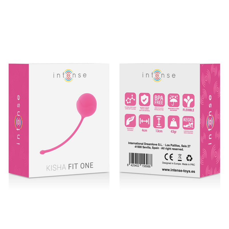 Intense Kisha Fit One Silicone Kegel Fuchsia | Niks.fi verkkokauppa