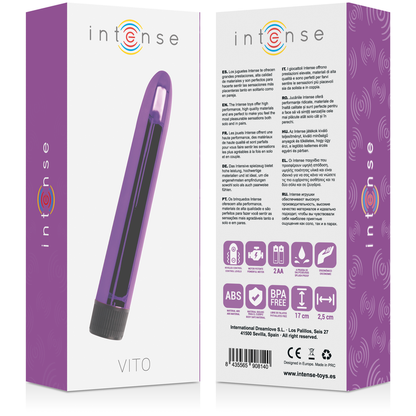 Intense Vito Lilac Vibrator | Niks.fi verkkokauppa
