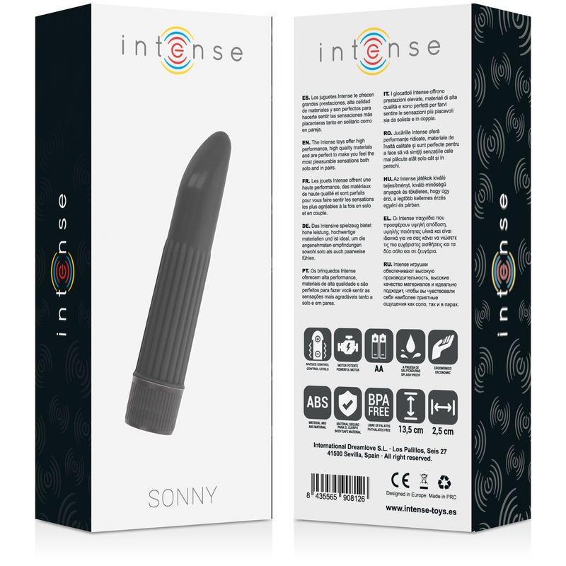 Intense Sonny Black Vibrator | Niks.fi verkkokauppa