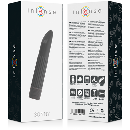 Intense Sonny Black Vibrator | Niks.fi verkkokauppa