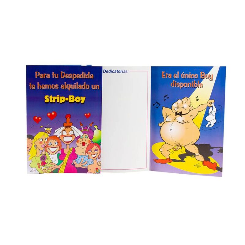 Femarvi Strip Boy Goodbye Card /Es | Niks.fi verkkokauppa