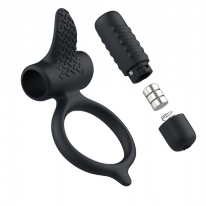 B Swish Bcharmed Basic Vibrator Ring Slate | Niks.fi verkkokauppa