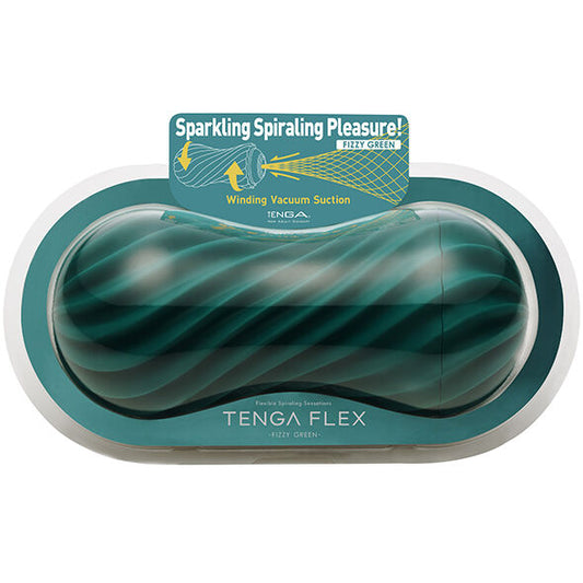 Tenga Flex Fizzy Green Masturbator | Niks.fi verkkokauppa