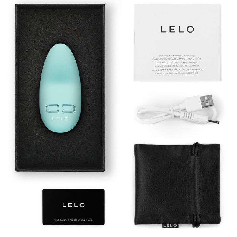 Lelo Lily 3 Personal Massager Aqua Green | Niks.fi verkkokauppa