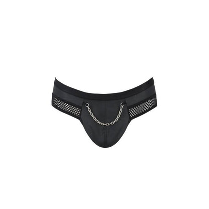 Passion 030 Open Slip Tom Black S/M | Niks.fi verkkokauppa