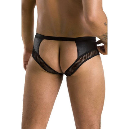 Passion 030 Open Slip Tom Black S/M | Niks.fi verkkokauppa