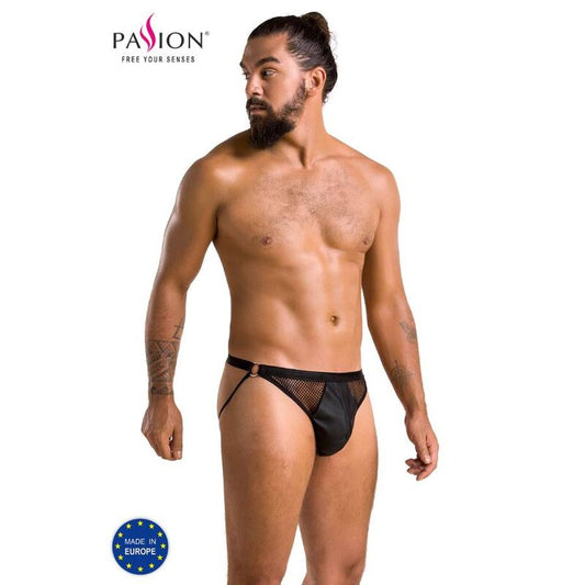 Passion 034 Slip Open Luke Black S/M | Niks.fi verkkokauppa