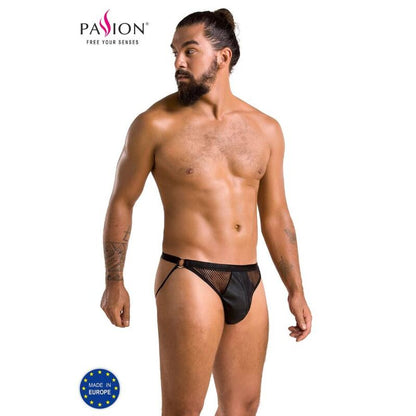 Passion 034 Slip Open Luke Black L/Xl | Niks.fi verkkokauppa