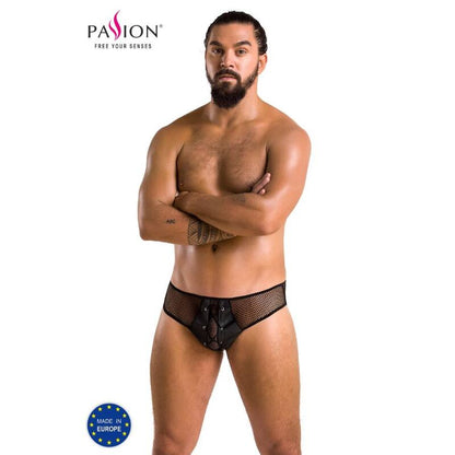 Passion 035 Slip Richard Black S/M | Niks.fi verkkokauppa