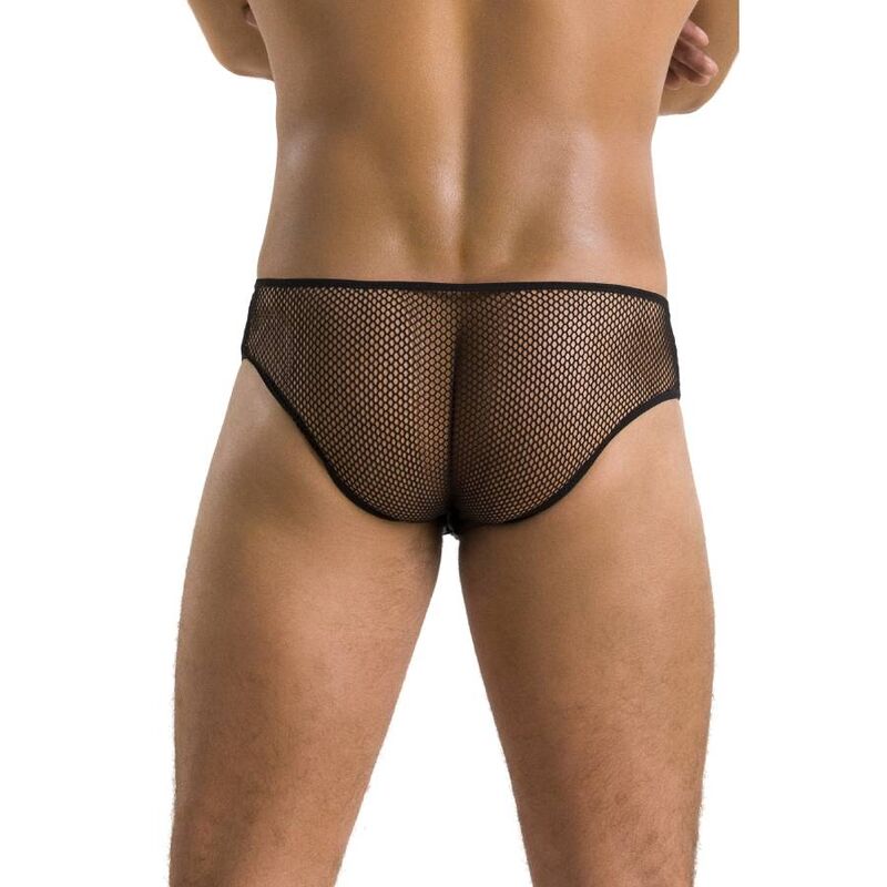 Passion 035 Slip Richard Black S/M | Niks.fi verkkokauppa