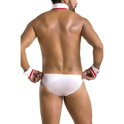 Passion 037 Slip Gregory White L/Xl | Niks.fi verkkokauppa