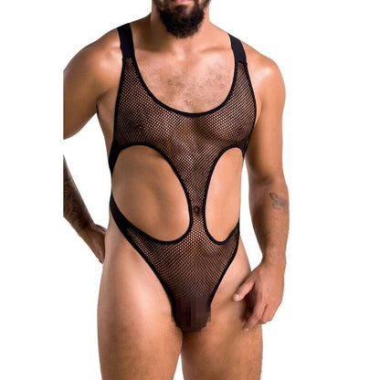 Passion 040 Body Leon Black S/M | Niks.fi verkkokauppa