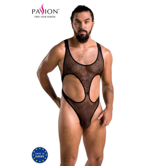 Passion 040 Body Leon Black L/Xl | Niks.fi verkkokauppa
