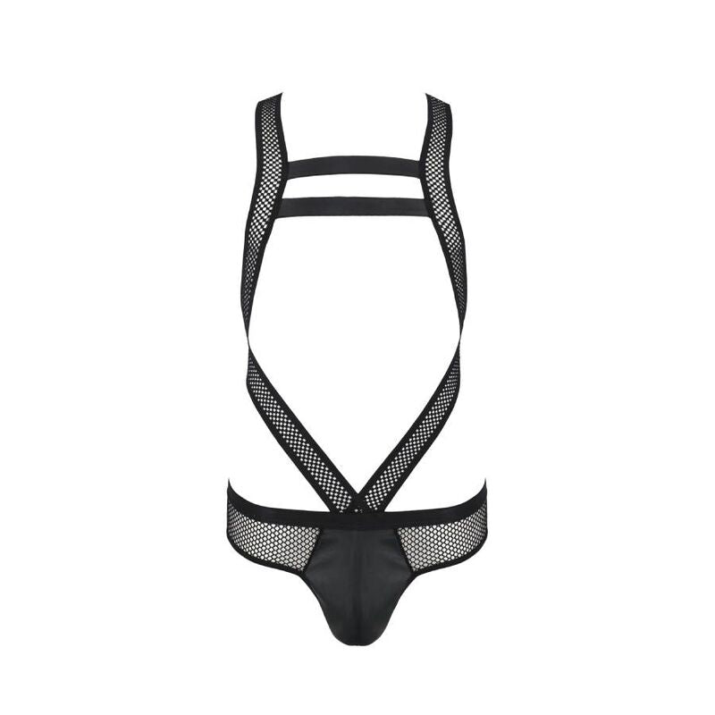 Passion 045 Body Victor Black S/M | Niks.fi verkkokauppa