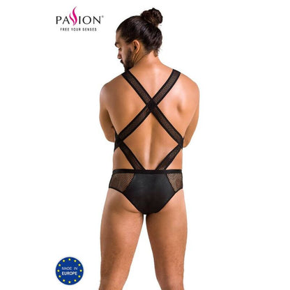 Passion 045 Body Victor Black S/M | Niks.fi verkkokauppa