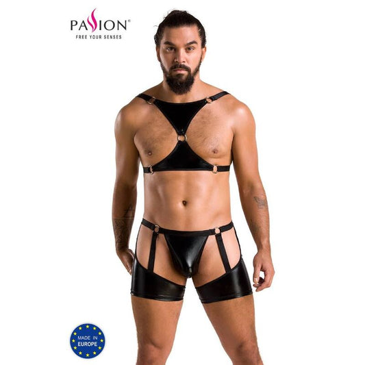Passion 047 Set Aron Black S/M | Niks.fi verkkokauppa
