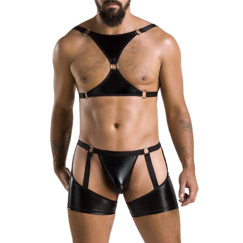 Passion 047 Set Aron Black L/Xl | Niks.fi verkkokauppa