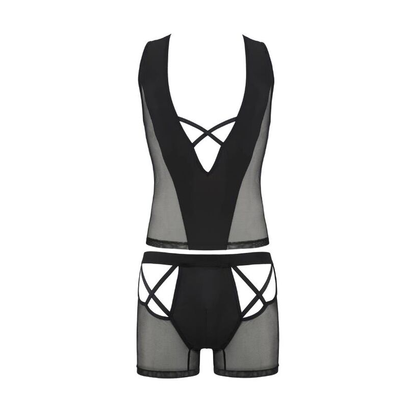 Passion 054 Set Oscar Black S/M | Niks.fi verkkokauppa