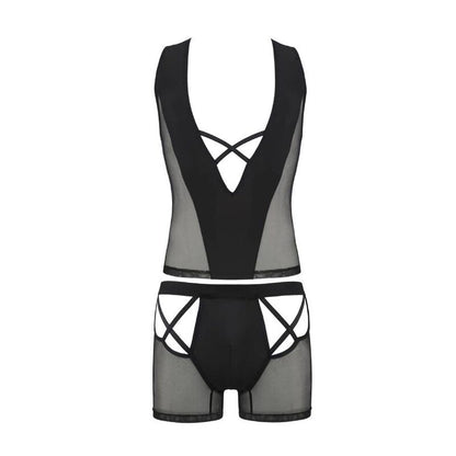 Passion 054 Set Oscar Black S/M | Niks.fi verkkokauppa